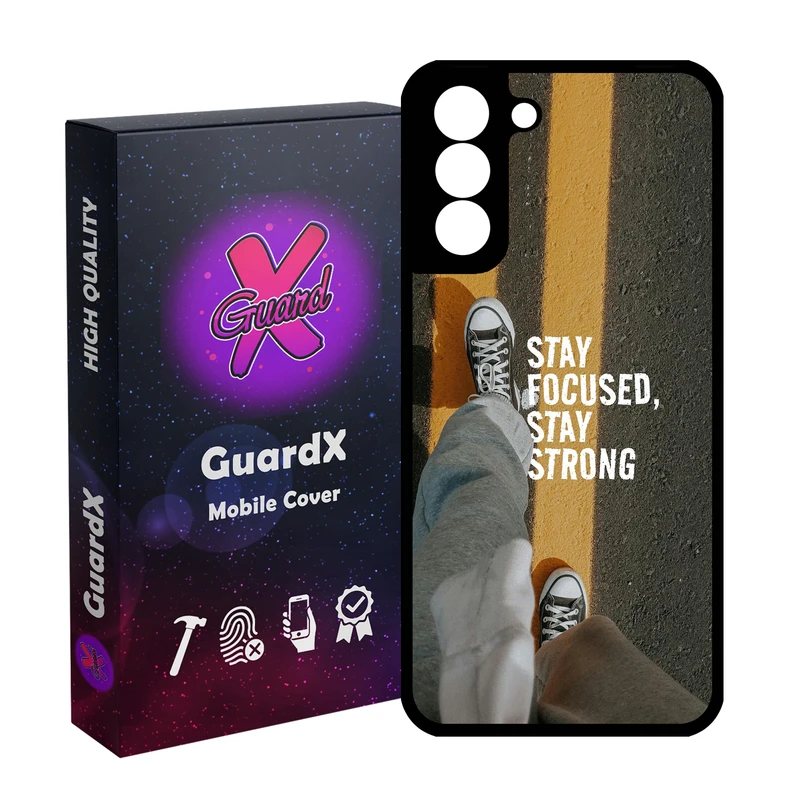 کاور گارد ایکس طرح متن مدل 11053 مناسب برای گوشی موبایل سامسونگ Galaxy S21 FE