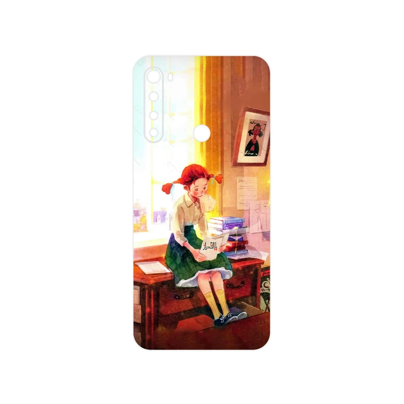 برچسب پوششی ماهوت مدل Watashi No Ashinaga Ojisan مناسب برای گوشی موبایل شیائومی Redmi Note 8