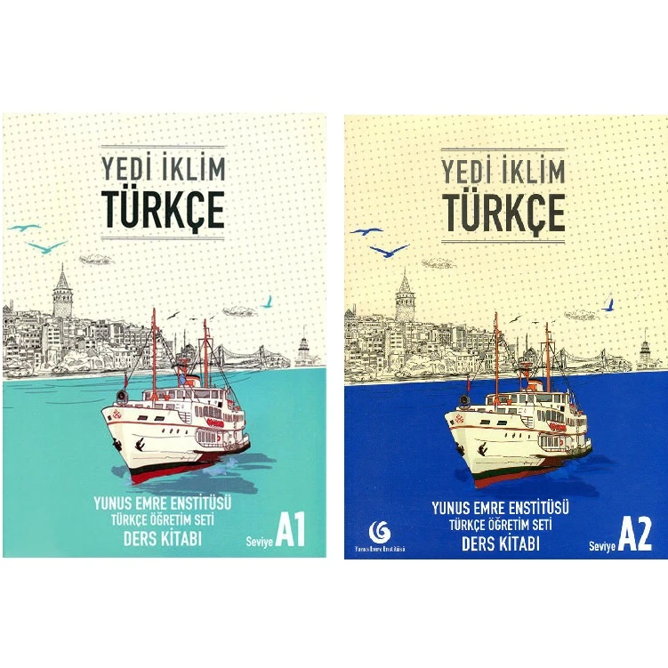 کتاب Yedi Iklim Turkce A اثر Yunus Emre انتشارات Yunus Emre دو جلدی