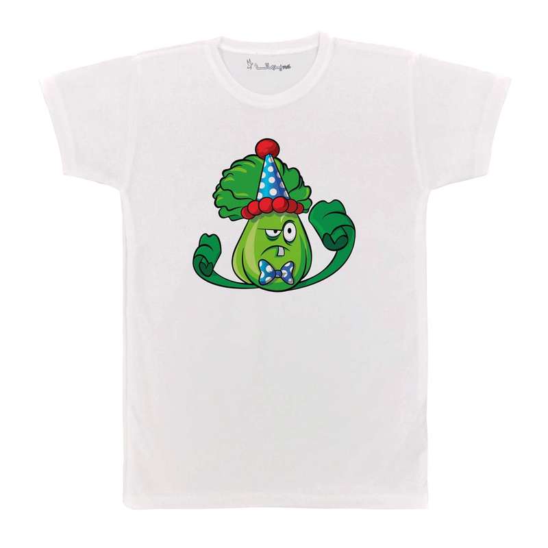 تی شرت بچگانه پرمانه طرح Plants vs Zombies کد pmt.2719