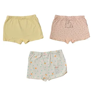 شورت دخترانه طرح خرگوش مدل 1025 مجموعه 3 عددی