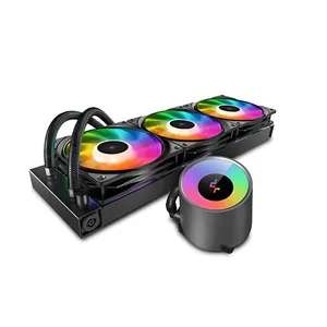 سیستم خنک کننده آبی دیپ کول مدل CASTLE 360RGB V2 LGA1700