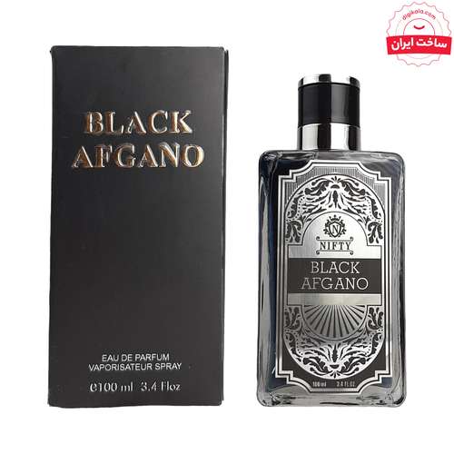 ادوپرفیوم مردانه نیفتی مدل بلک افغان حجم 100 میلی لیتر