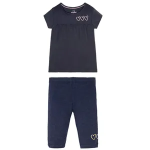 ست تی شرت و شلوار دخترانه لوپیلو مدل برمودا 241