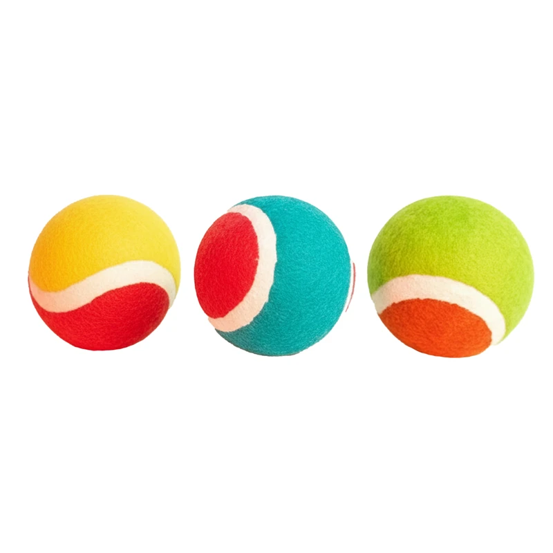 اسباب بازی سگ و گربه مدل هفت سنگ رنگی 2PLAY بسته سه عددی 