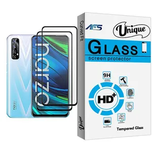 AFS Unique Glass MIX002 Screen Protector For Realme Narzo 20 Pro Pack Of 2