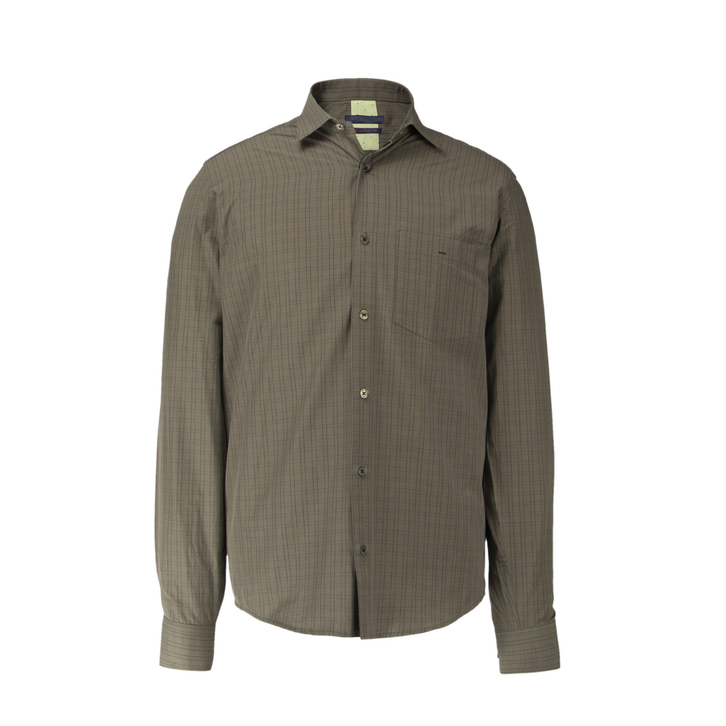 پیراهن آستین بلند مردانه الفردو مدل چهارخانه 2210210