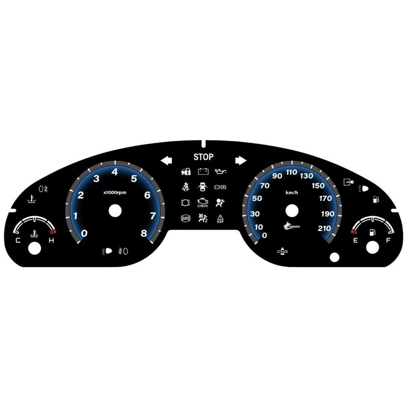 صفحه کیلومتر خودرو گاندو مدل 90 کد 03 مناسب برای پژو 405