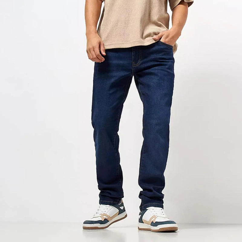 شلوار جین مردانه مکس مدل Plain Slim Fit