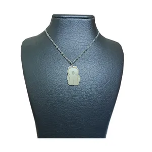 گردنبند دخترانه مدل تدی