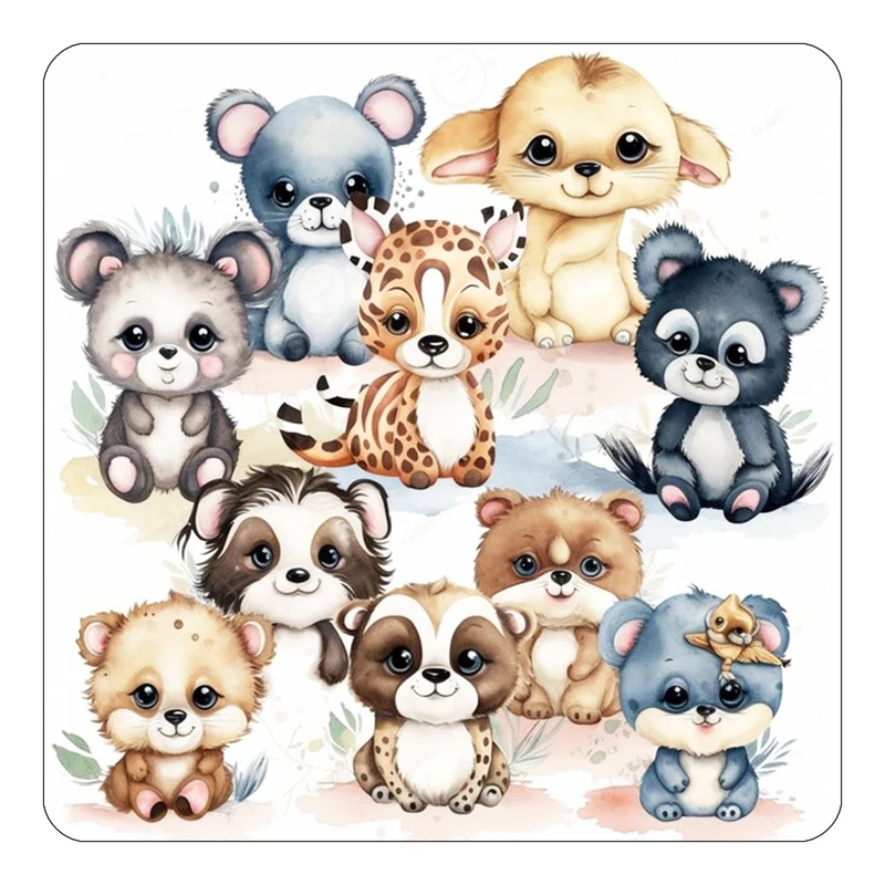 مگنت کاکتی طرح حیوانات کارتونی مدل mp28520