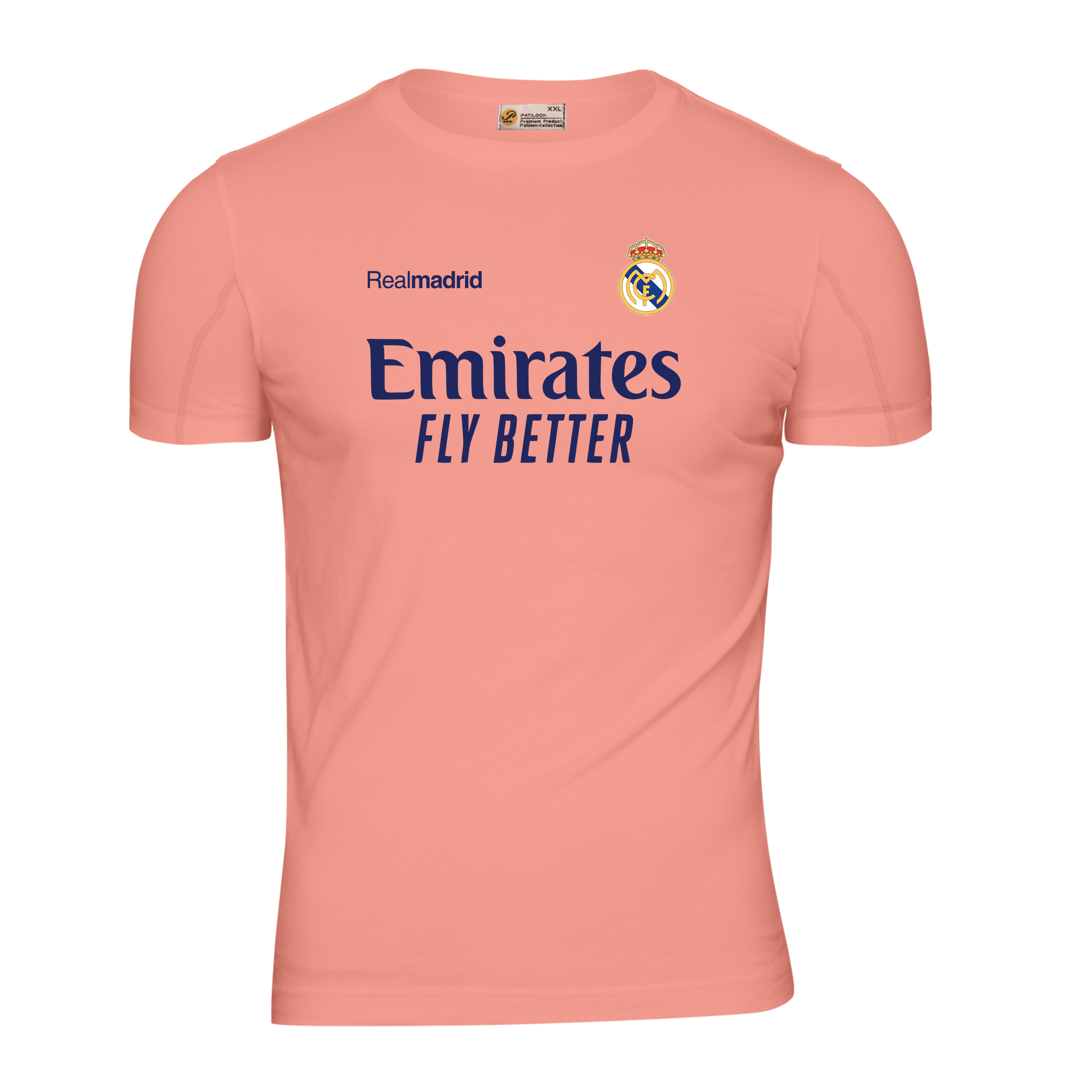 تی شرت ورزشی مردانه پاتیلوک طرح رئال مادرید مدل 330953