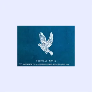 پوستر هومرو مدل فلزی طرح موسیقی COLDPLAY کد PS1468