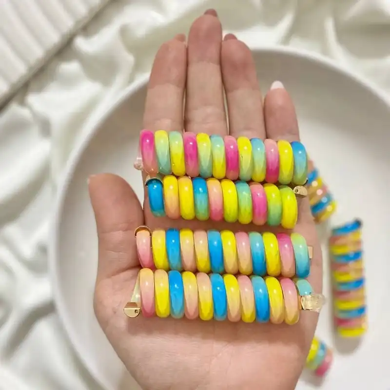 کش مو زنانه مدل فنری