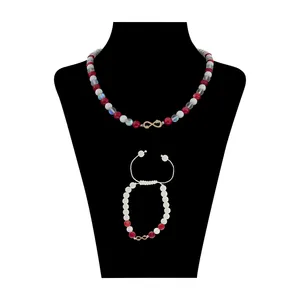 نیم ست طلا 18 عیار زنانه مدیاگلد مدل MGA-D0242