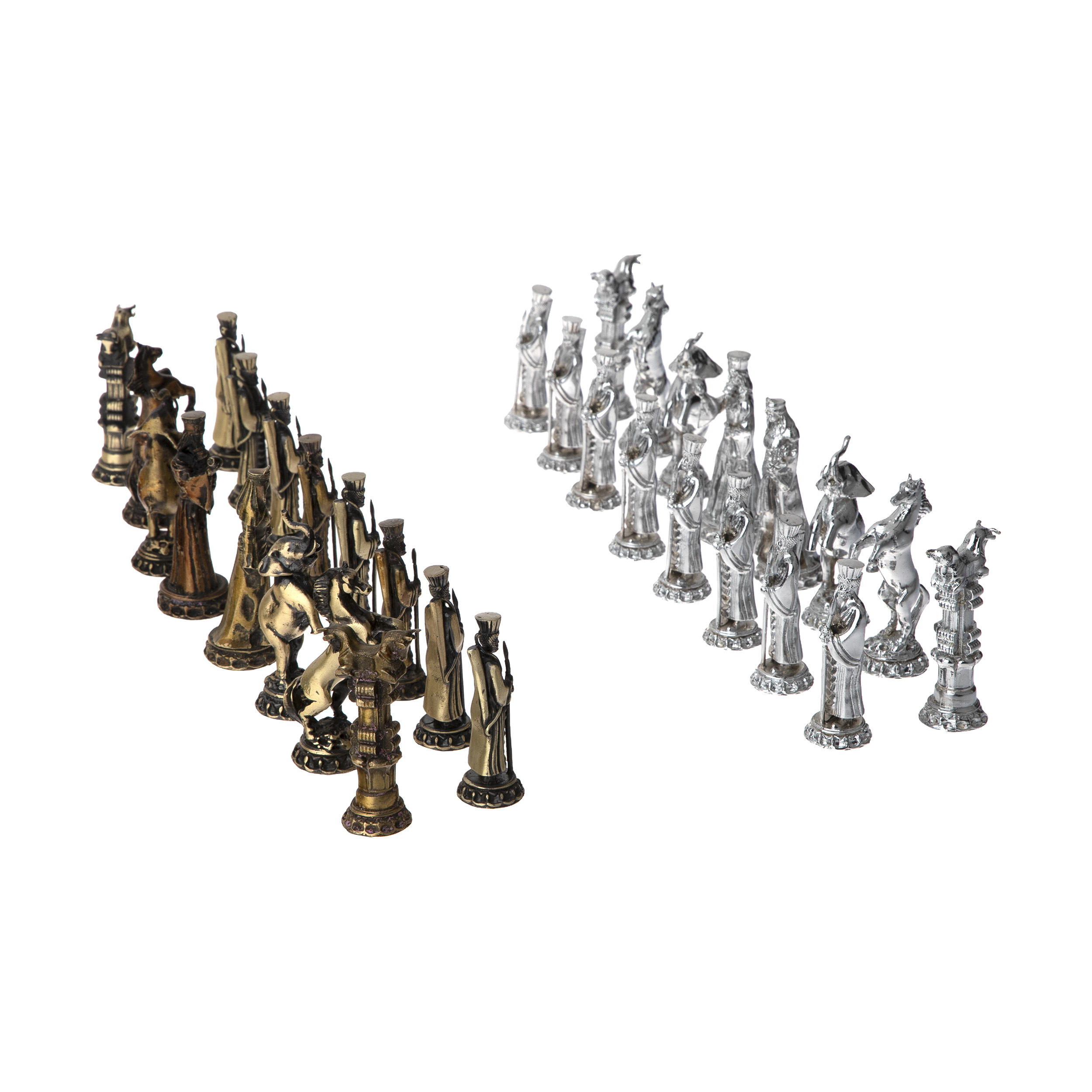 مهره شطرنج طرح هخامنشی مدل MD101 مجموعه 32 عددی 
