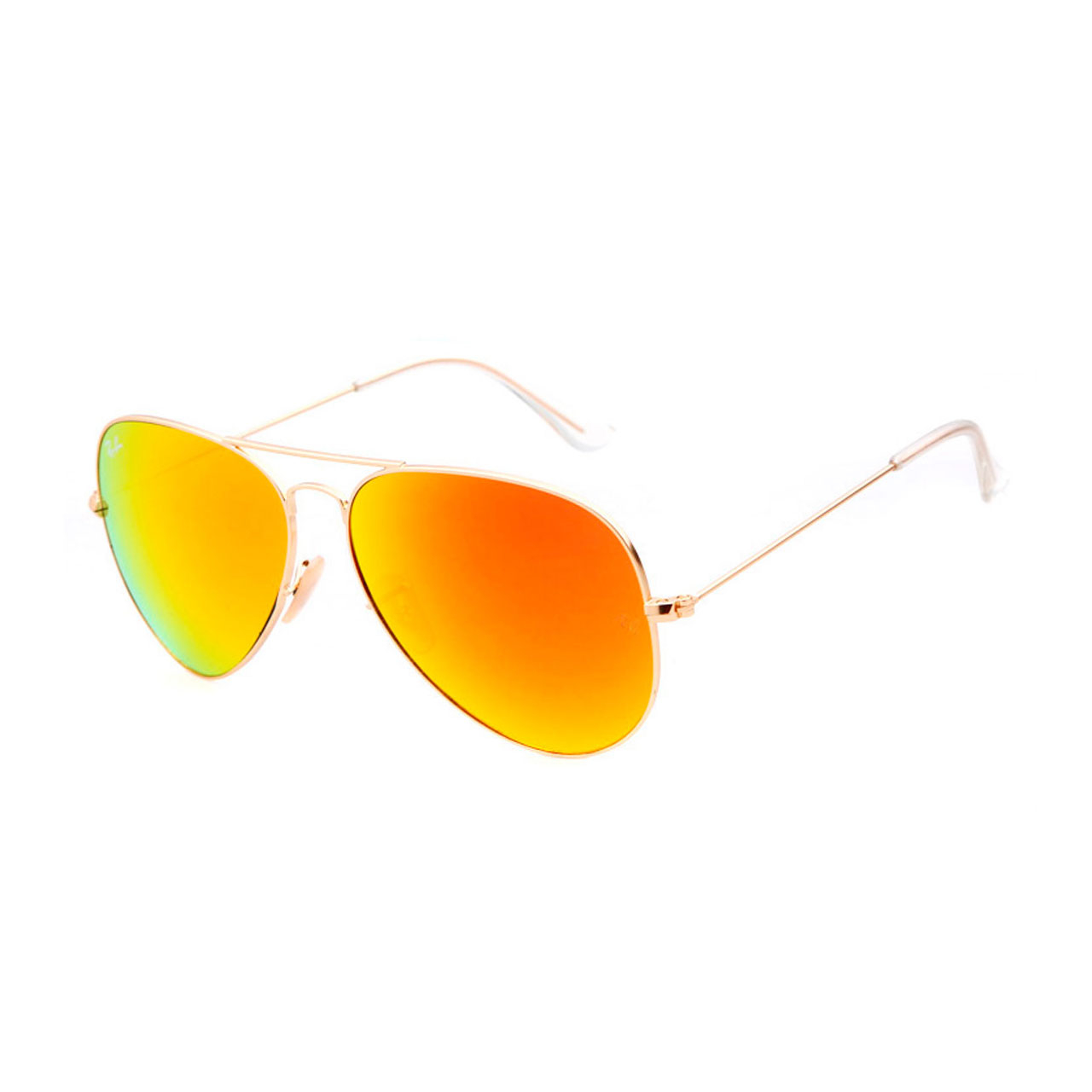 عینک آفتابی مردانه مدل Aviator Apricot Metal