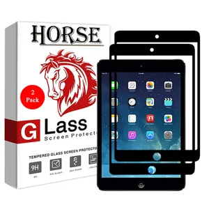 محافظ صفحه نمایش گلس 5D هورس مدل FAG مناسب برای تبلت اپل iPad mini 2 بسته دو عددی