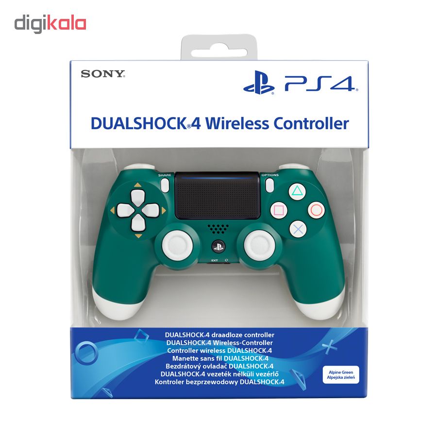 دسته بازی سونی مدل Dualshock 4 - Alpine Green مناسب برای PS4