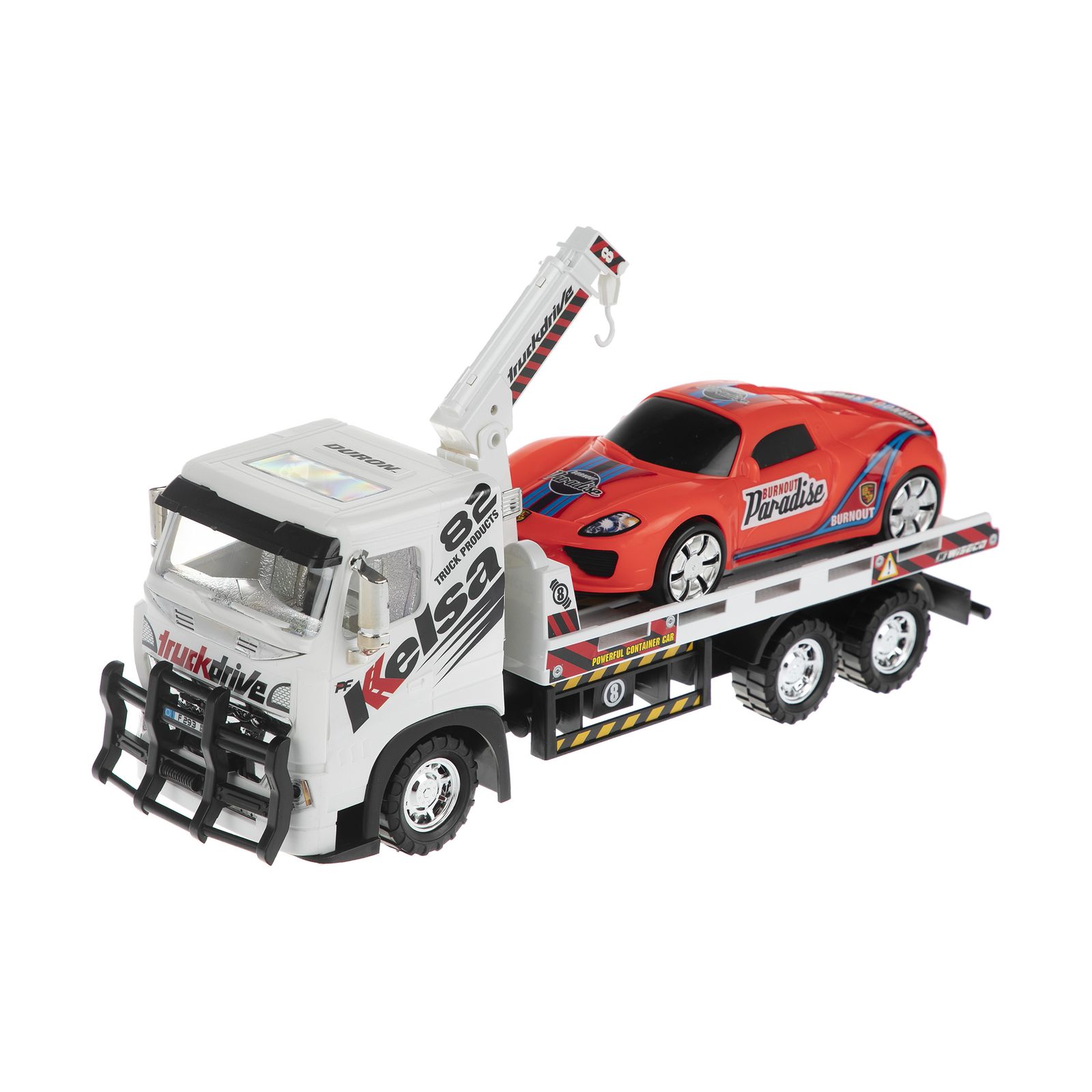 جرثقیل اسباب بازی دورج توی مدل Tow Truck مجموعه 2 عددی -  - 1