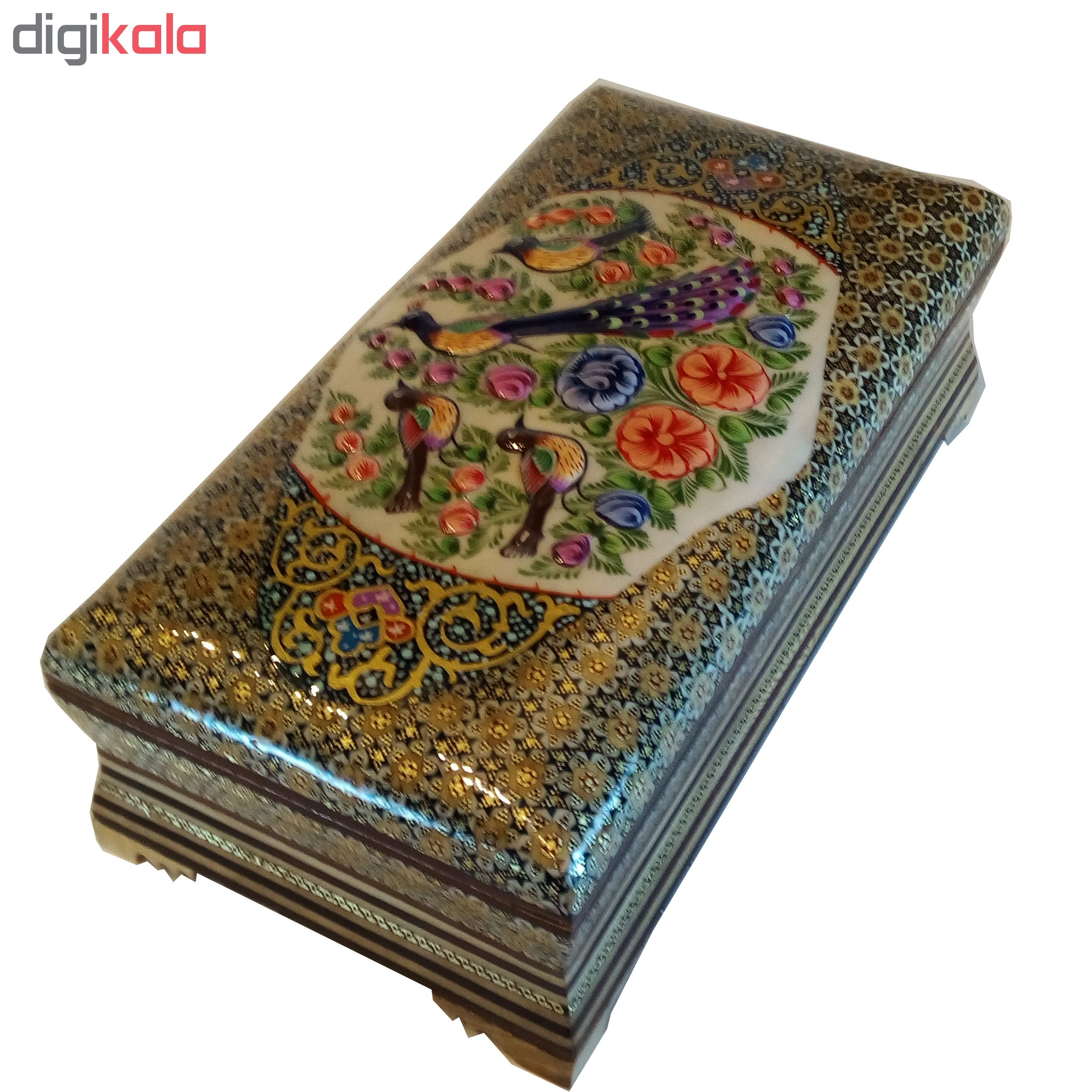 Inlay handicraft cutlery box, code 1100