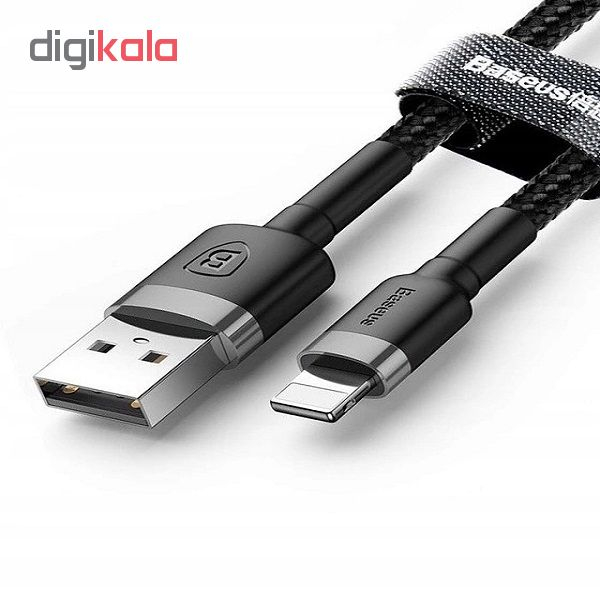 کابل تبدیل USB به لایتنینگ باسئوس مدل cafule طول 1 متر