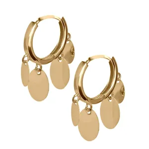 گوشواره طلا 18 عیار گالری مرجان کد 0884