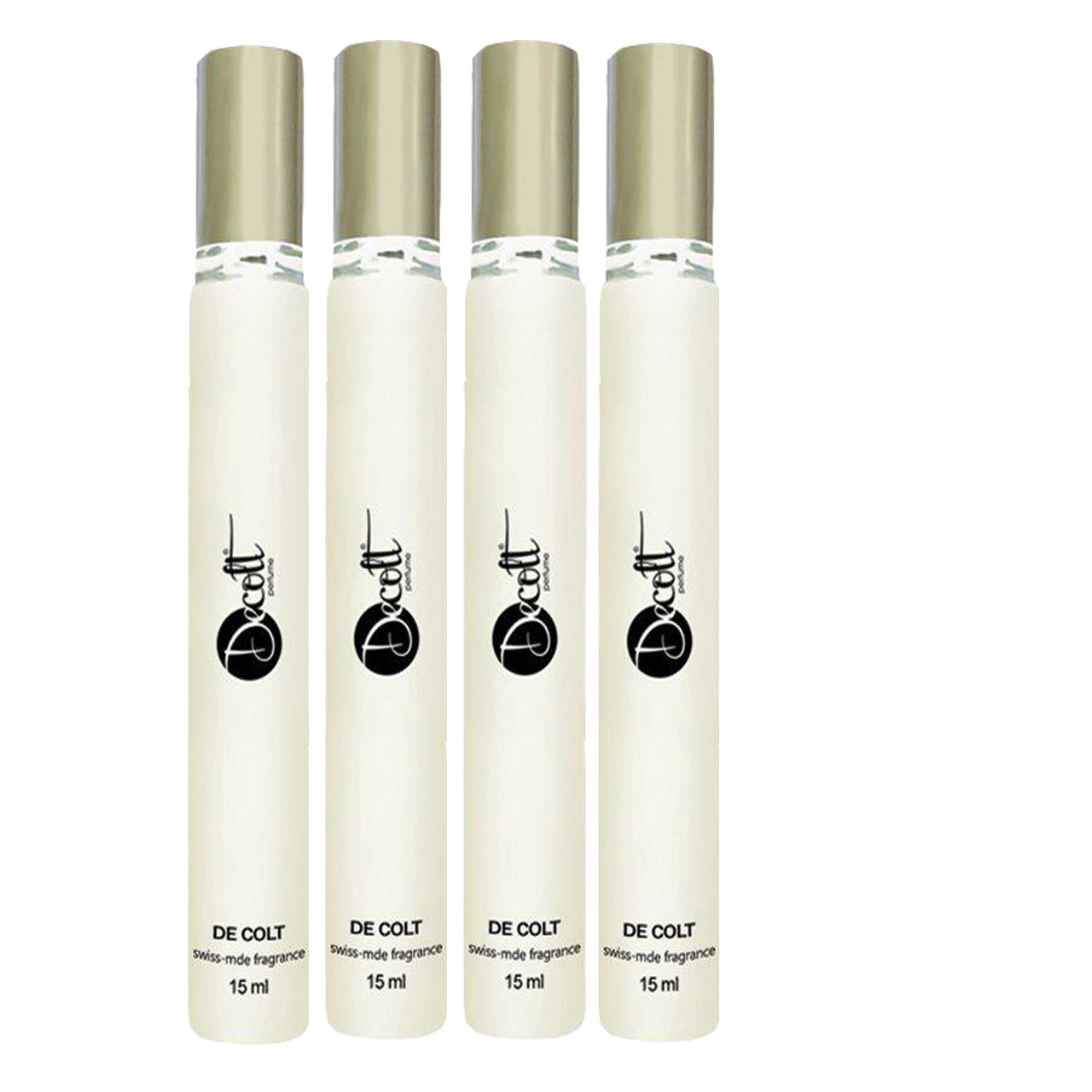 عطر جیبی مردانه دکلت مدل 99 حجم 15 میلی لیتر بسته 4 عددی