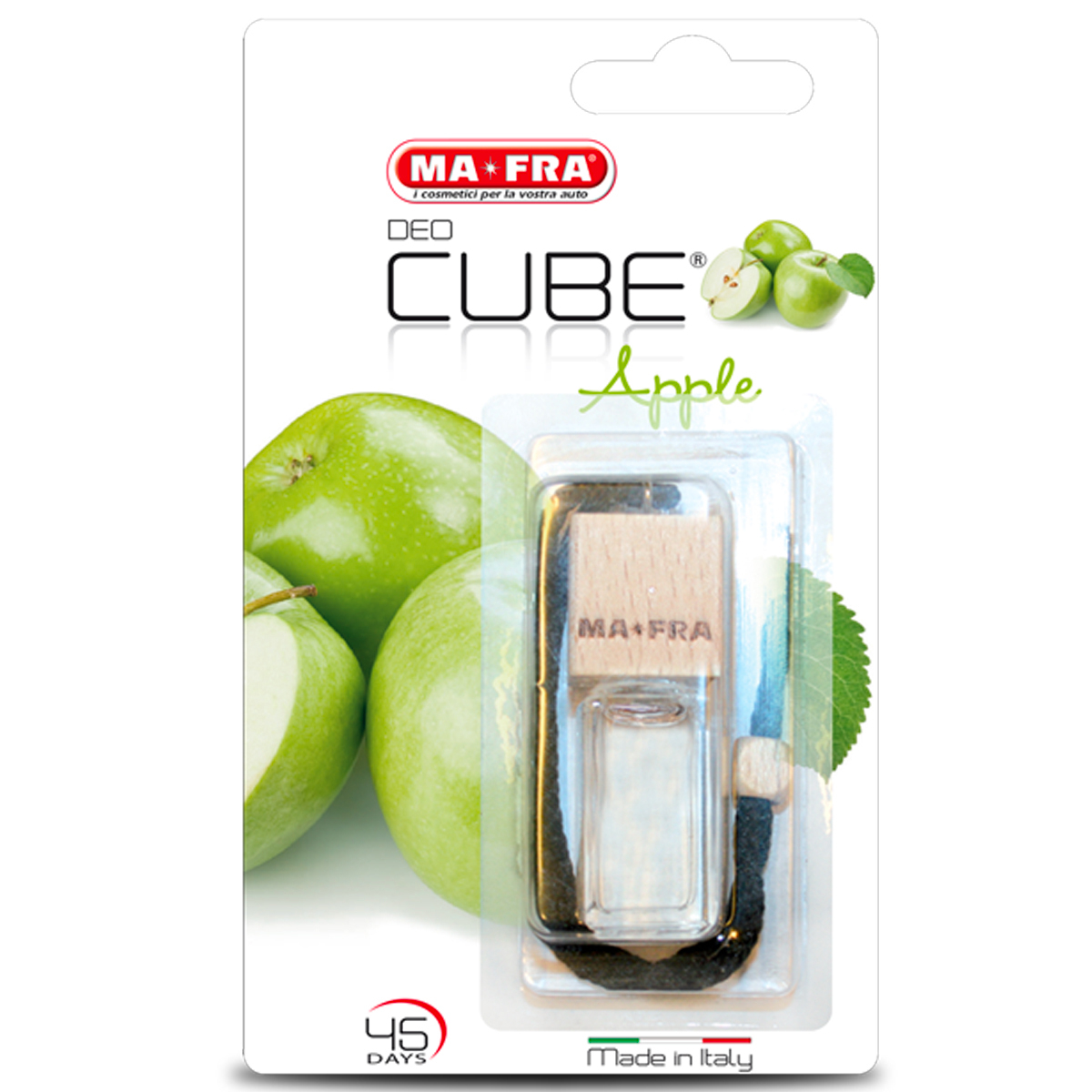 خوشبو کننده خودرو مفرا مدل Cube-Apple