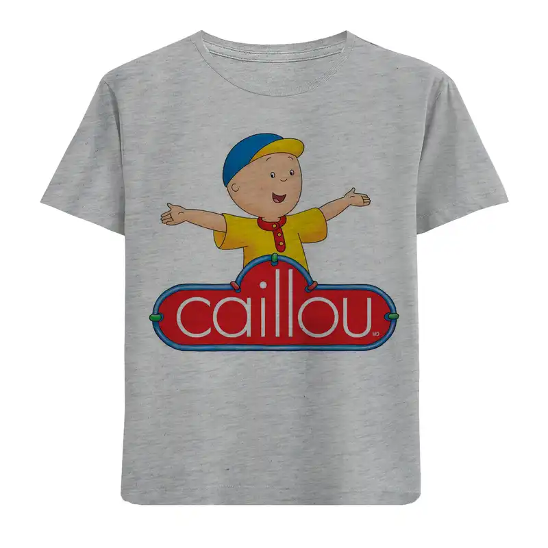 تی شرت آستین کوتاه بچگانه مدل F558 Caillou