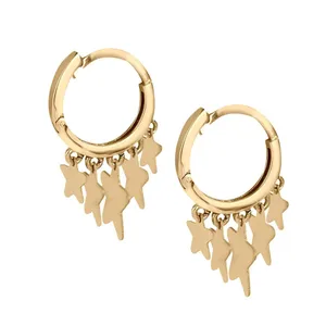 گوشواره طلا 18 عیار گالری مرجان مدل 0891