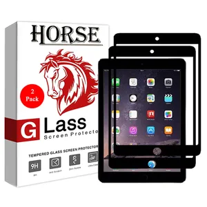 محافظ صفحه نمایش گلس 5D هورس مدل FAG مناسب برای تبلت اپل 2 iPad Air بسته دو عددی