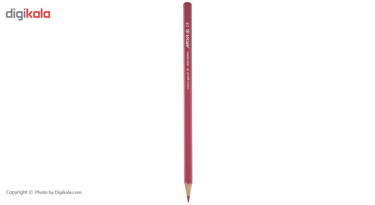 مداد رنگی 12 رنگ آریا مدل 3051