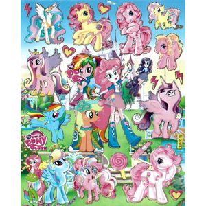 نقد و بررسی استیکر کودک طرح پونی کوچولو مدل My Little Pony -B 832 توسط خریداران