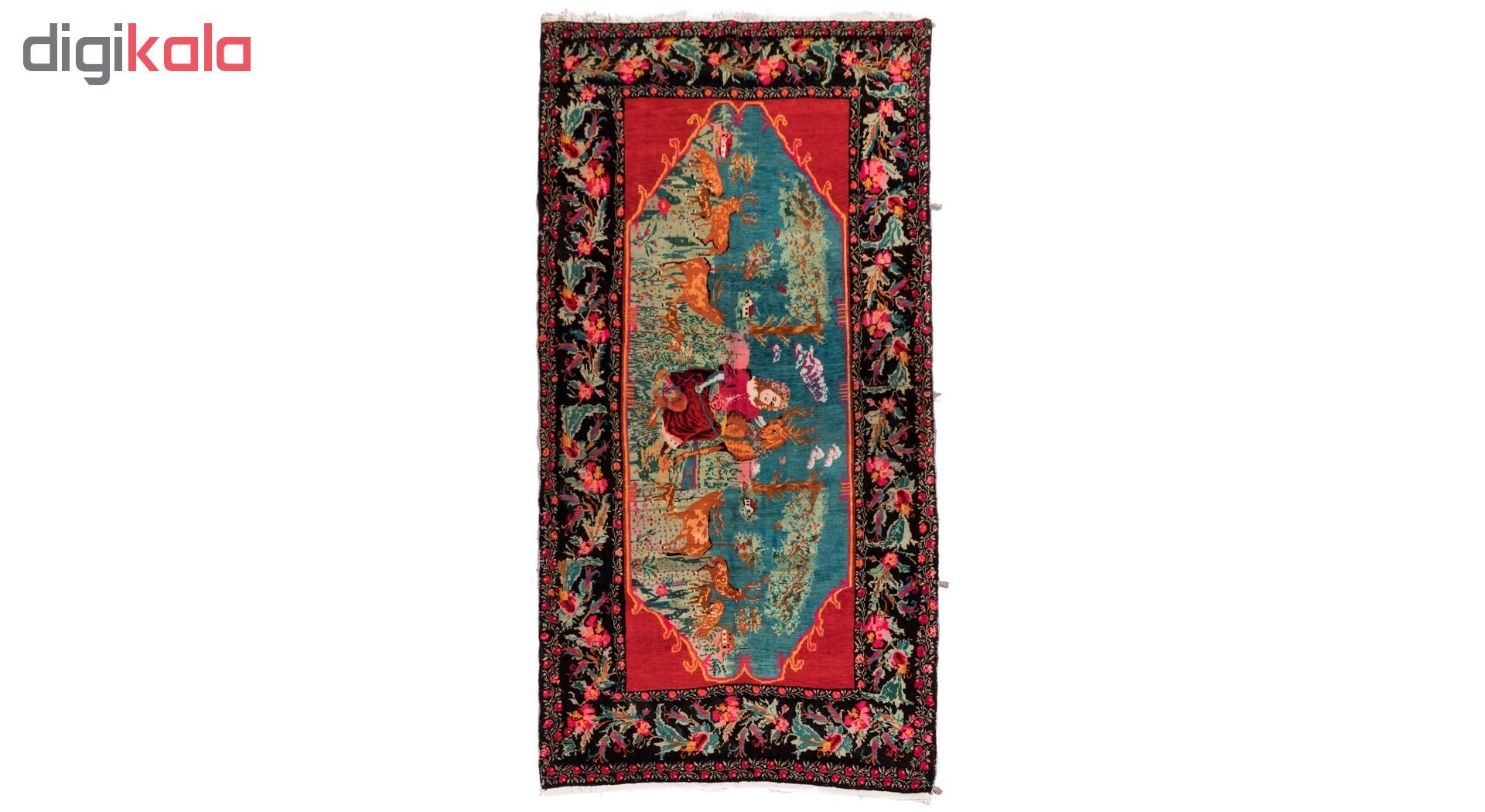 فرش دستباف قدیمی چهار متری سی پرشیا کد 170009