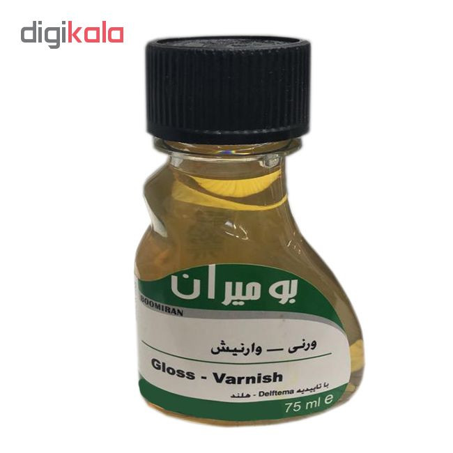 روغن ورنی وارنیش بومیران مدل V75 حجم ۷۵ میلیلیتر روغن ورنی وارنیش بومیران مدل V75 حجم ۷۵ میلیلیتر