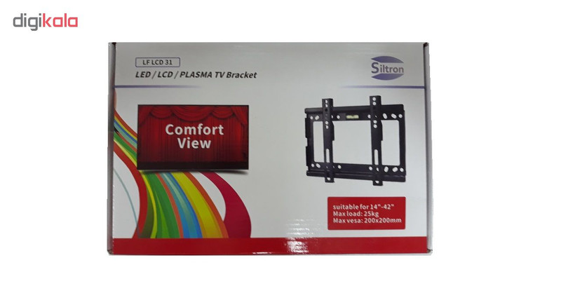 پایه دیواری سیلترون مدل LF LCD 31 مناسب برای تلویزیون های 14 تا 42 اینچی