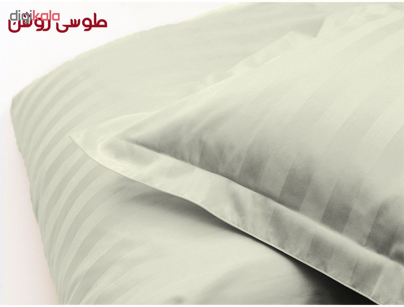 سرویس ملحفه هارمونی مدل 50Satin یکنفره دو تکه