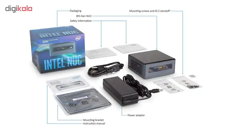 کامپیوتر کوچک اینتل NUC8i3BEH-C