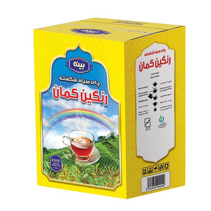چای سیاه شکسته بینه مقدار  450 گرم
