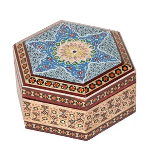 جعبه جواهرات خاتم کاری مدل  568