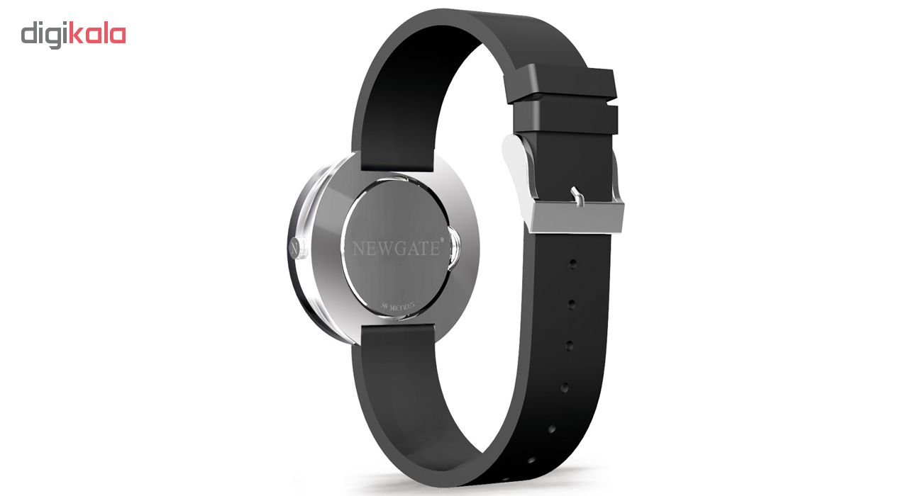 ساعت مچی عقربه ای نیوگیت مدل Retro Silicon Strap