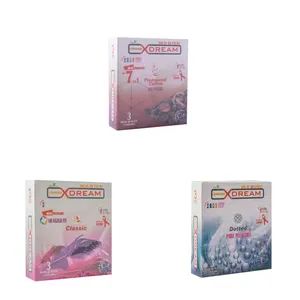 کاندوم ایکس دریم مدل 38007 مجموعه 3 عددی