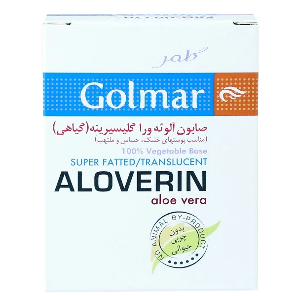 صابون شستشو گلمر مدل aloverin وزن 100 گرم