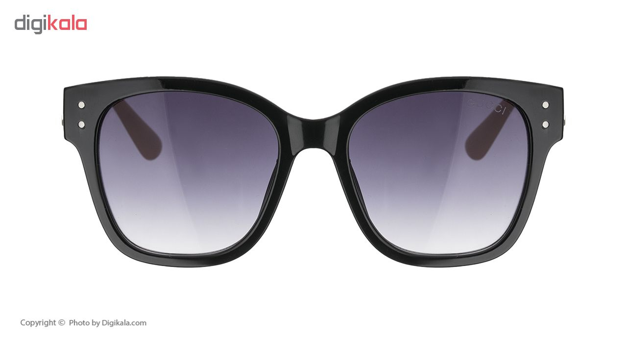 عینک آفتابی زنانه مدل 8411 Half Scarlet