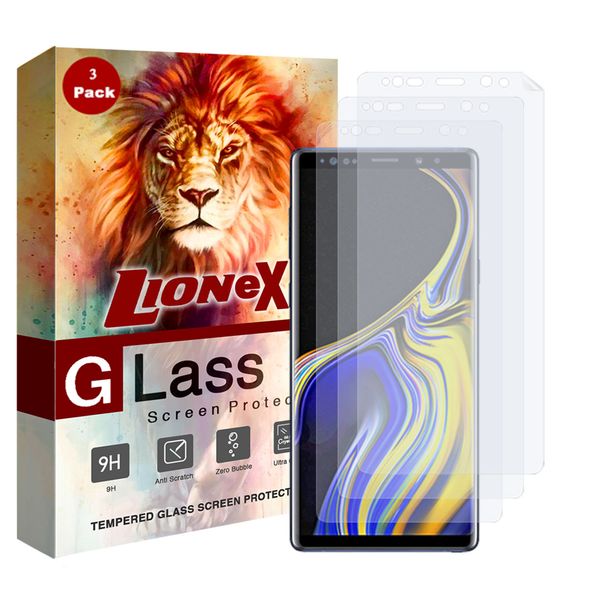 محافظ صفحه نمایش نانو لایونکس مدل FSP مناسب برای گوشی موبایل سامسونگ Galaxy Note 9 بسته سه عددی محافظ صفحه نمایش نانو لایونکس مدل FSP مناسب برای گوشی موبایل سامسونگ Galaxy Note 9 بسته سه عددی