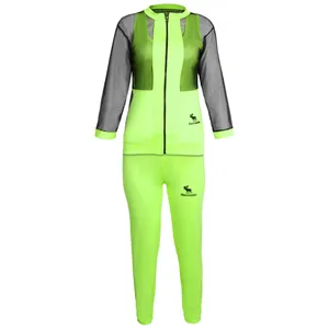 ست سویشرت و شلوار ورزشی زنانه کد A006 رنگ سبز