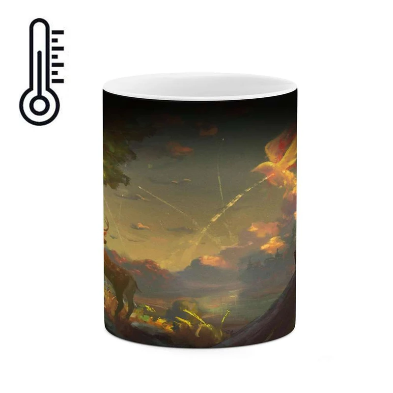 ماگ حرارتی کاکتی مدل نقاشی کد mgh13927