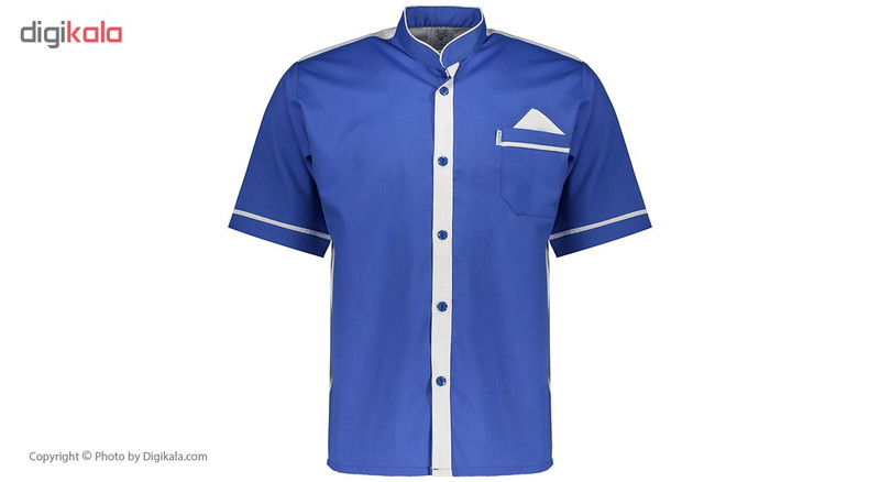 روپوش آشپزی سبلان کد 01 آبی سفید