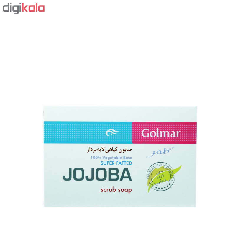 صابون لایه بردار گلمر مدل Jojoba وزن 90 گرم صابون لایه بردار گلمر مدل Jojoba وزن 90 گرم